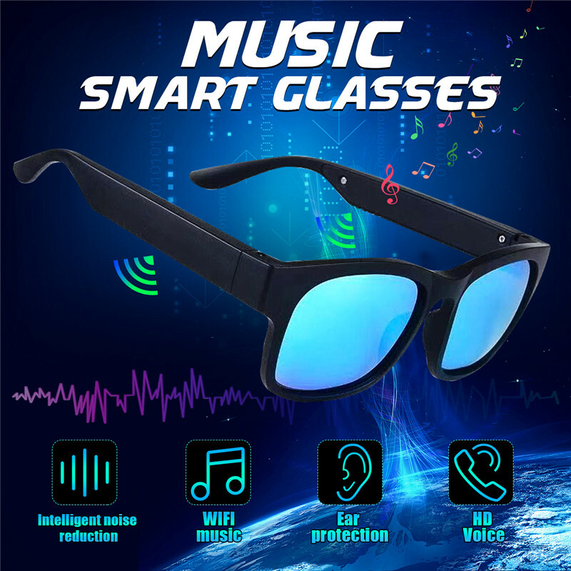 Умные очки Smart Glasses bluetooth 